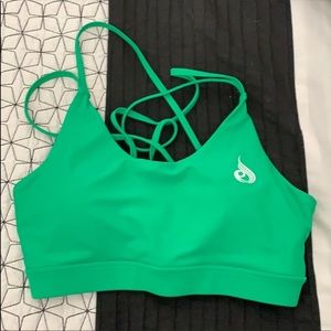 Ryderwear Green Sports Bra